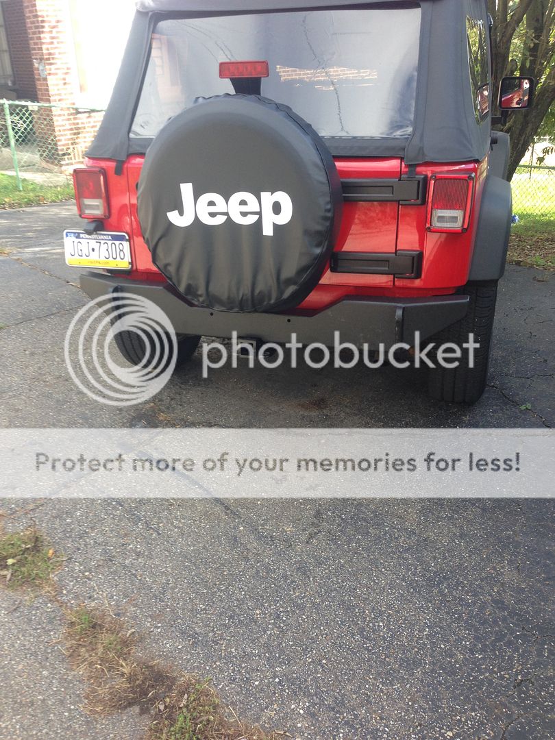 Body Armor rear bumper installed Jeep Wrangler Forum