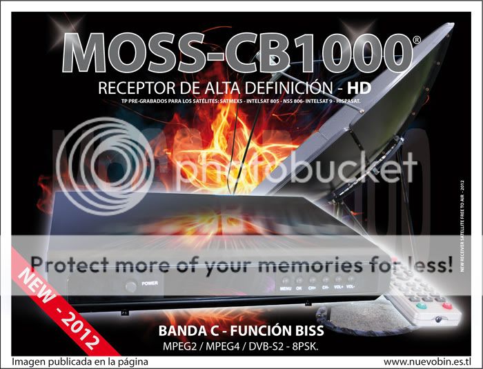 MOSS CB1000 Receptor Satelital Para Banda C MOSS CB1000 MOSS CB1000 Receptor Satelital Para Banda C MOSS CB1000